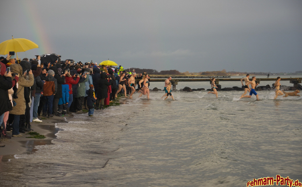 Anbaden der Landjugend Fehmarn